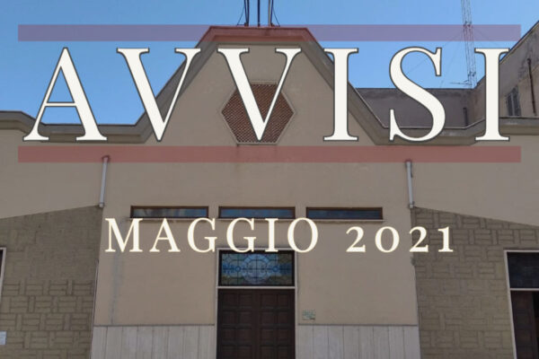 Avvisi Parrocchia maggio 2021