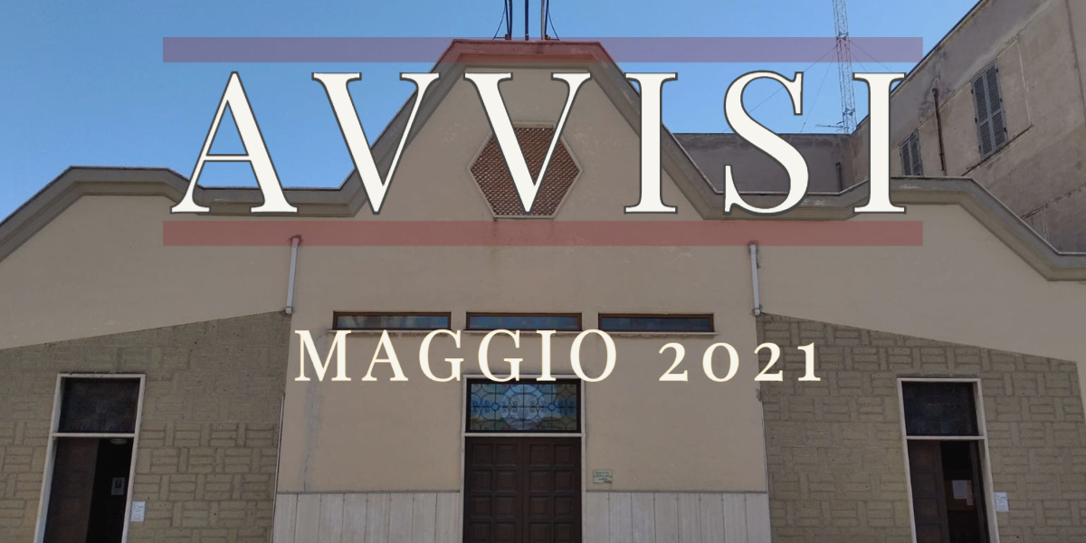 Avvisi Parrocchia maggio 2021