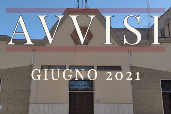 Avvisi Giugno 2021