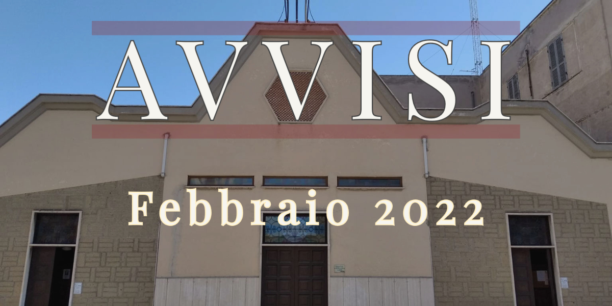 Avvisi Parrocchiali 2022