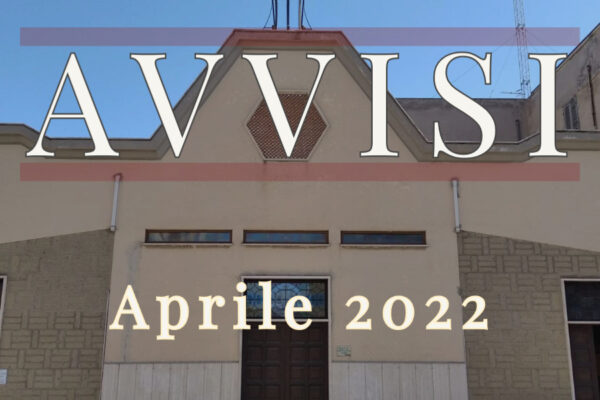 Avvisi Arpile 2022