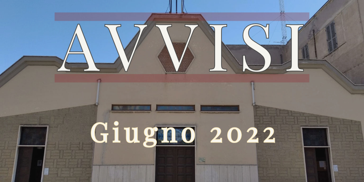 Avvisi giugno 2022
