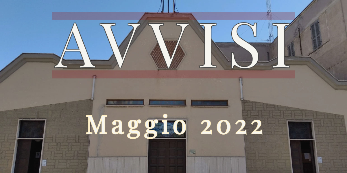 Avvisi maggio 2022