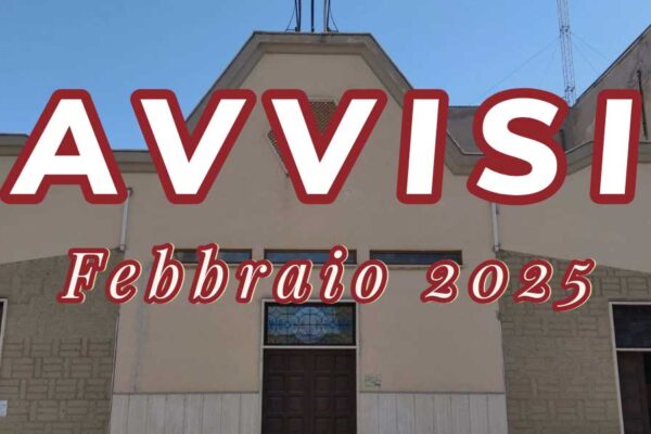 Avvisi febbraio 2025