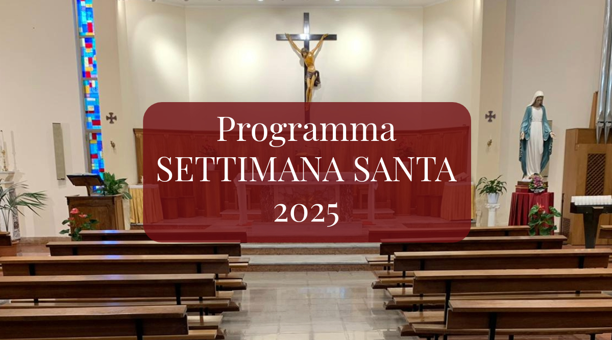 Programma settimana santa 2025